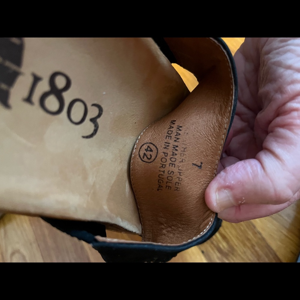 1803 black sandals - Picture 6 of 7